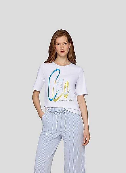 Rabe Print-Shirt Rabe Shirt mit dekorativem Schriftzug und Glitzerdetails günstig online kaufen