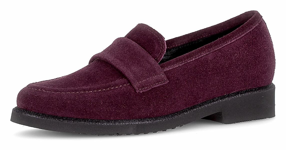 Gabor Loafer, Blockabsatz, Sipper, Businessschuh mit Glitzer am Sohlenrand günstig online kaufen