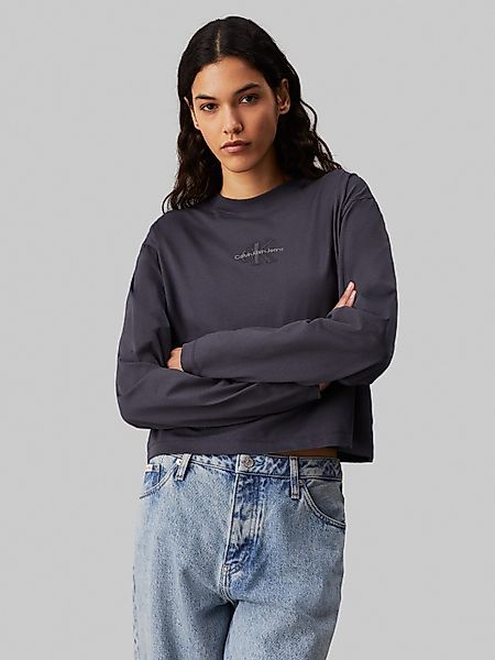 Calvin Klein Jeans Langarmshirt MONOLOGO LOOSE günstig online kaufen