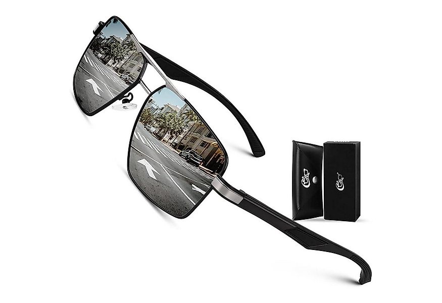 LuxusKollektion Pilotenbrille Pilotenbrille Herren Polarisiert Al-Mg UV400 günstig online kaufen