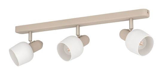 EGLO Deckenstrahler CORATO, Weiß, Beige, Breite günstig online kaufen