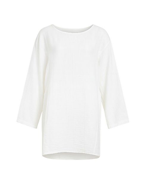 WENOR Schlupfbluse Oversize Musselin Einheitsgröße 34–44, 100 % Baumwolle, günstig online kaufen