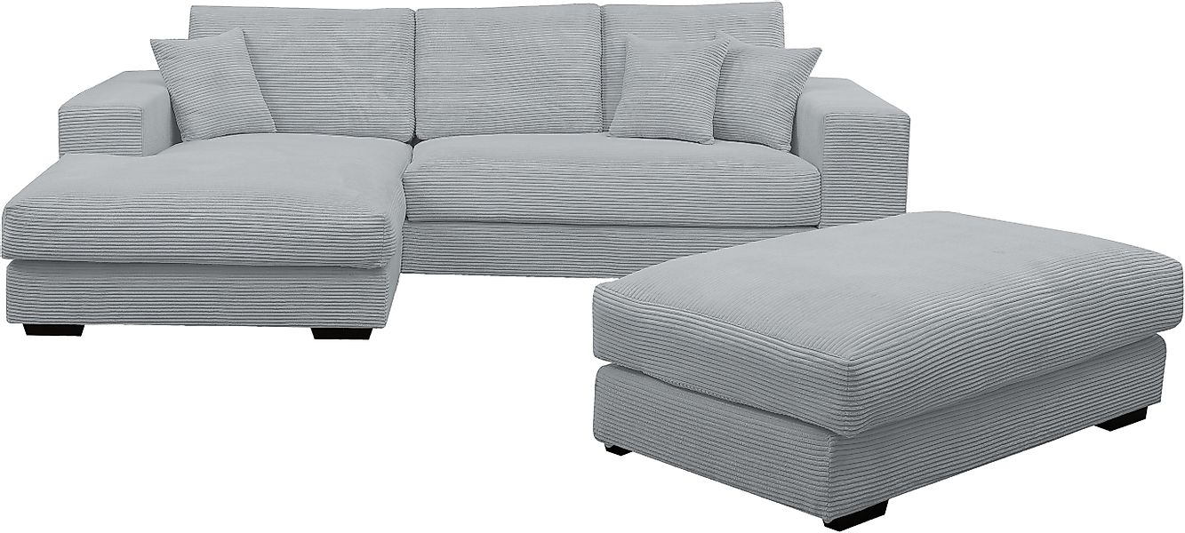 WERK2 Polstergarnitur Eden L-Form + Hocker, günstig online kaufen