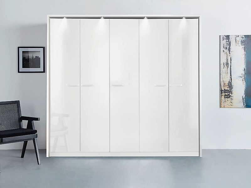 rauch Drehtürenschrank "Oteli", inkl. Passepartout optional mit Beleuchtung günstig online kaufen