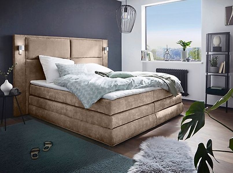 COLLECTION AB Boxspringbett Copenhagen, inklusive Bettkasten und Topper, wa günstig online kaufen