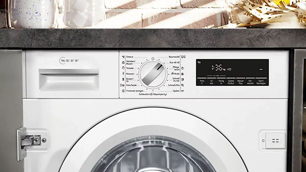 NEFF Einbauwaschmaschine »W6441X1«, W6441X1, 8 kg, 1400 U/min günstig online kaufen