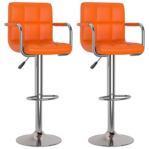 vidaXL Barhocker Barhocker 2 Stk. Orange günstig online kaufen