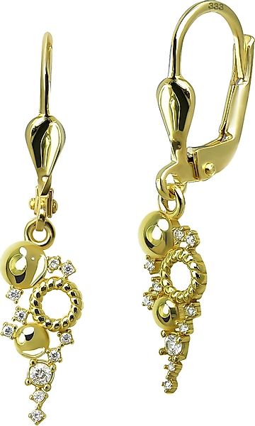 GoldDream Paar Ohrhänger GoldDream Ohrhänger Circle günstig online kaufen