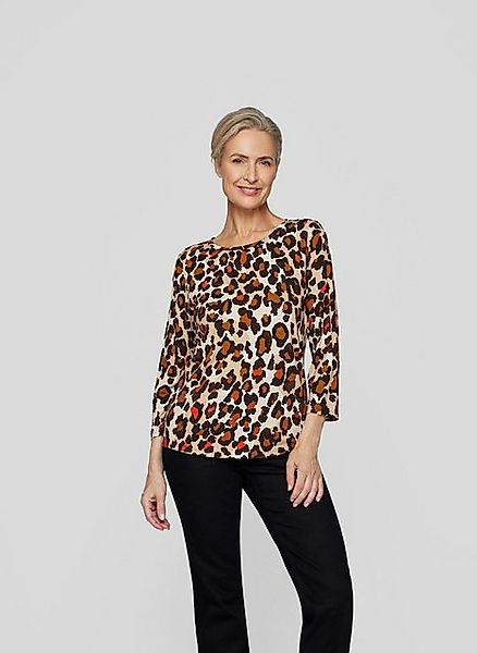 Rabe 3/4-Arm-Shirt mit Leo-Print günstig online kaufen