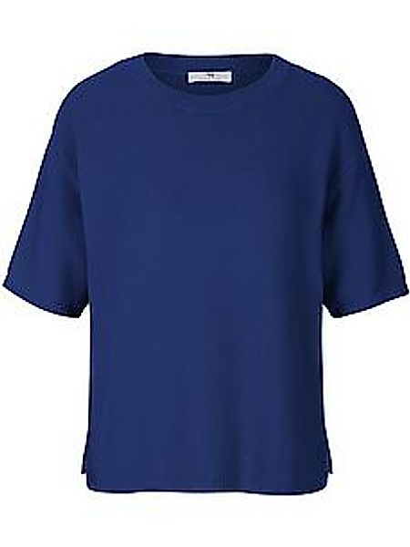 Pullover 1/2-Arm aus 100% Baumwolle Peter Hahn blau günstig online kaufen