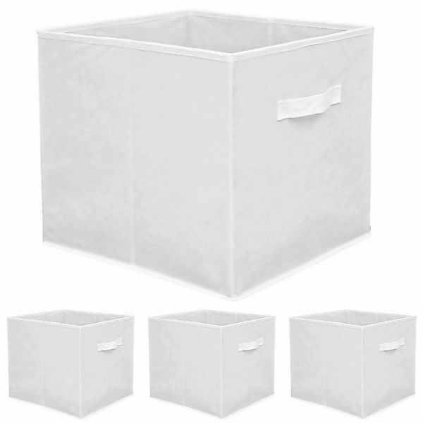 DuneDesign Aufbewahrungskorb 4er Set - 33x33x38 günstig online kaufen