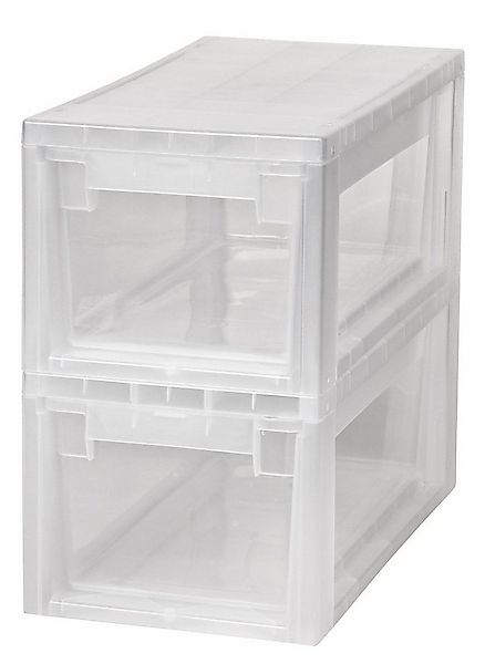 Kreher Aufbewahrungsbox Set: 2 x Schubladenbox Größe S, Volumen 7 Liter günstig online kaufen