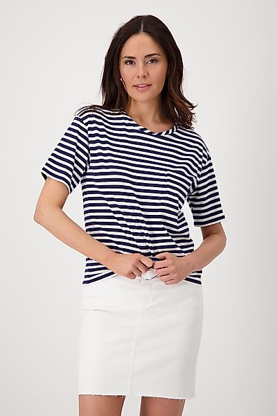 Monari T-Shirt Shirt Pima Ringel Mit günstig online kaufen