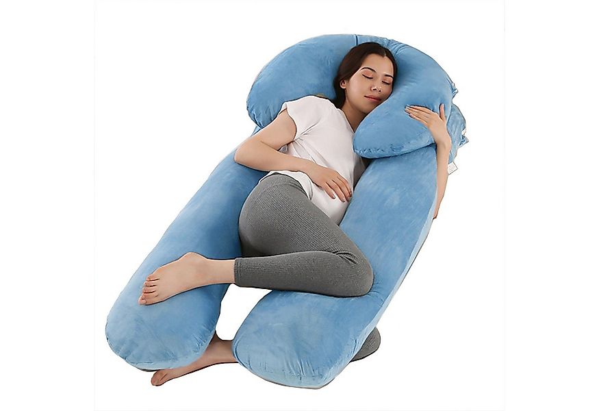 CALIYO Seitenschläferkissen Schwangerschaftskissen Stillkissen, U-förmige, günstig online kaufen