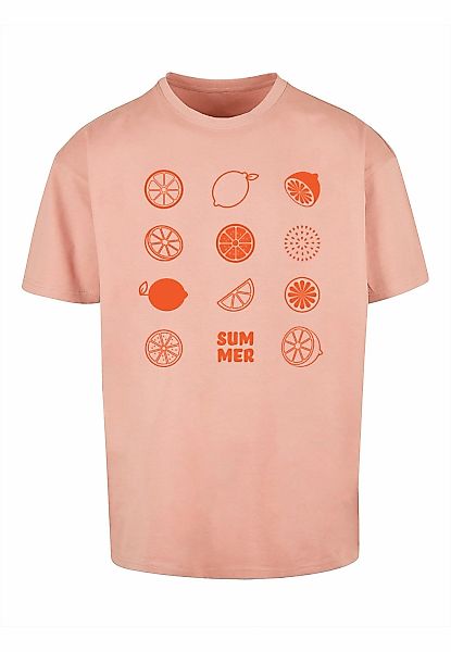 Merchcode T-Shirt "Merchcode Summer - Citrus Heavy Oversize Tee" 1 Stk. tlg günstig online kaufen