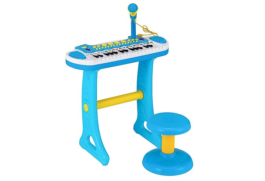COSTWAY Spielzeug-Musikinstrument 31 Tasten Kinder Keyboard, mit Mikrofon & günstig online kaufen