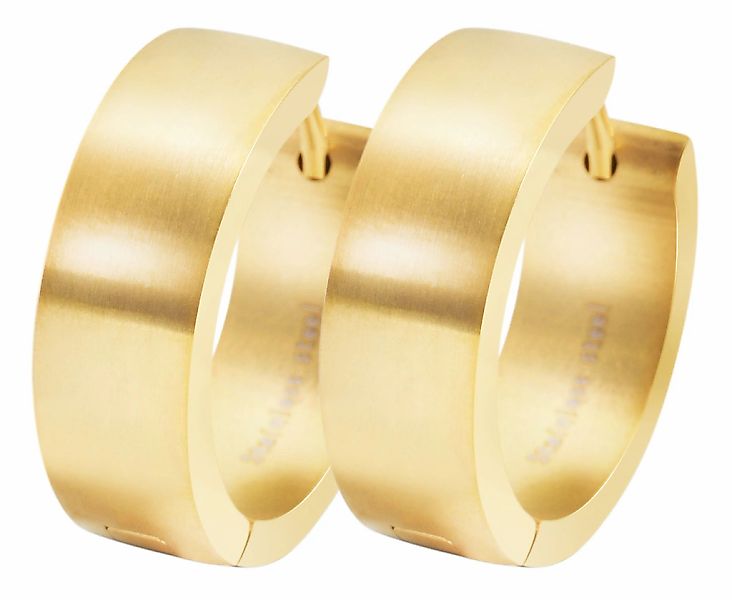 Adelia´s Klappcreolen "Unisex Ohrringe – Klappcreole aus Edelstahl" Schöne günstig online kaufen