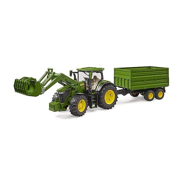Bruder® Spielzeug-Traktor 03155 - John Deere 7R 350 mit Frontlader und Anhä günstig online kaufen