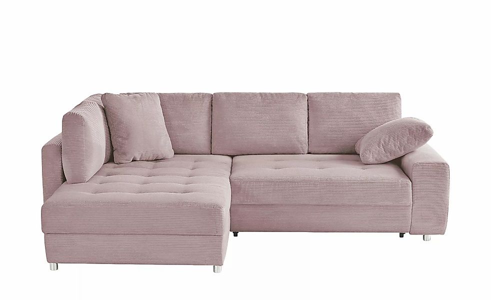 bobb Ecksofa  Arissa de Luxe ¦ rosa/pink ¦ Maße (cm): B: 265 H: 84 T: 215.0 günstig online kaufen