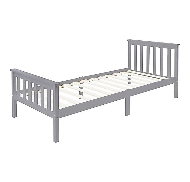 ML-DESIGN Bettgestell Holz Tagesbett, Jugend Einzelbett mit Kopf- & Fußteil günstig online kaufen