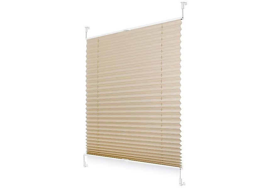 Roomy Plissee Plissee, verspannt, Klemmbar, Klemmfix, ohne Bohren günstig online kaufen