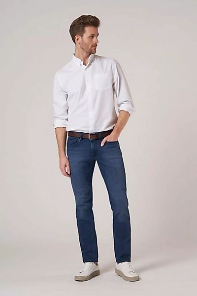 Hattric Slim-fit-Jeans Hattric Herren 5-Pocket Harris Cross Hatch günstig online kaufen