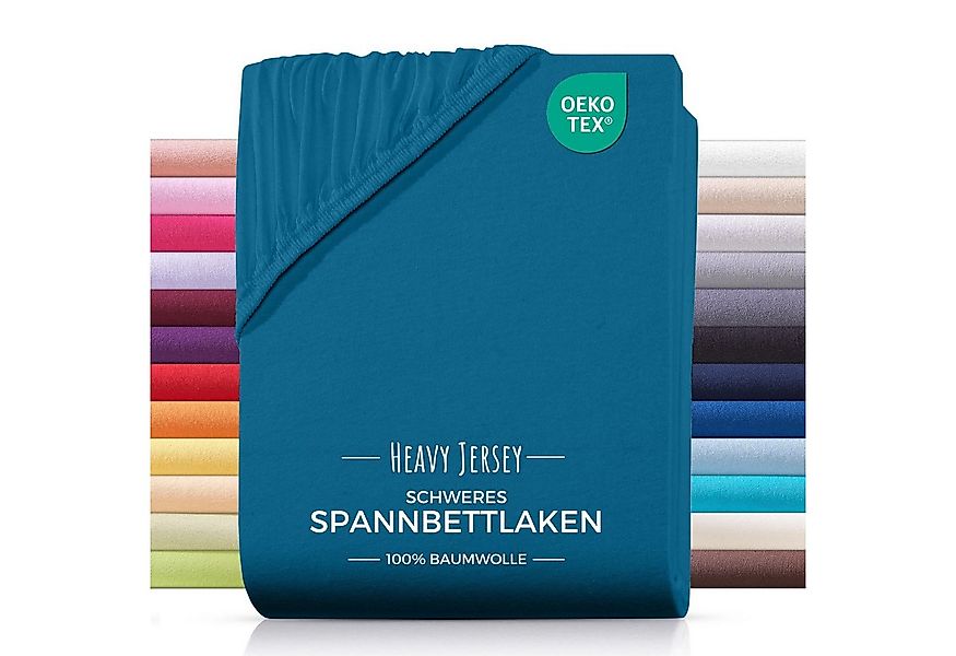 Carpe Sonno Spannbettlaken Heavy Jersey 90x200 100x200 120x200 140x200 160x günstig online kaufen