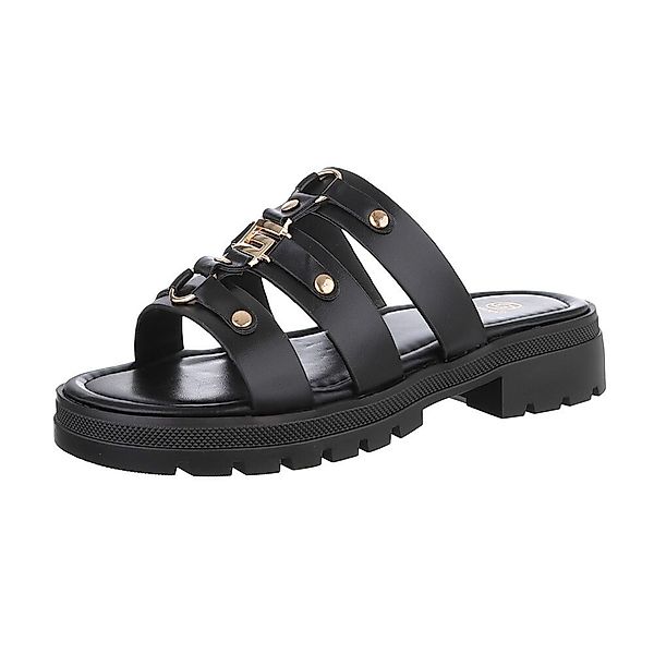 Ital-Design Damen Mules Freizeit Pantolette (86526991) günstig online kaufen