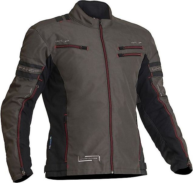 Lindstrands Motorradjacke Lysvik wasserdichte Motorrad Textiljacke Rückenpr günstig online kaufen