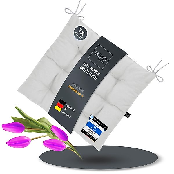 LILENO HOME Stuhlkissen Sitzkissen für Gartenstuhl, günstig online kaufen