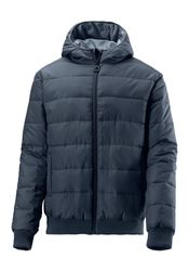 John Devin Steppjacke mit Kapuze Outdoorjacke mit Strickbündchen günstig online kaufen
