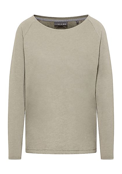 Elbsand Langarmshirt Tira Rundhalsausschnitt, locker geschnitten günstig online kaufen