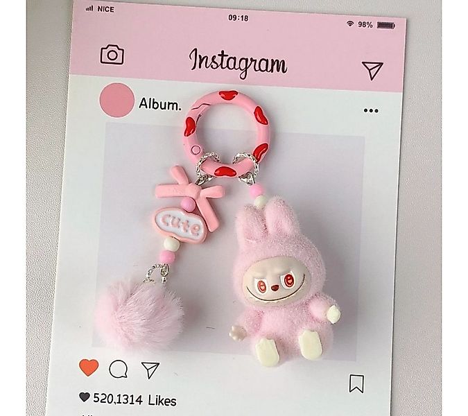 suebidou Schlüsselanhänger Labubu inspirierter niedlicher Anhänger für Tasc günstig online kaufen