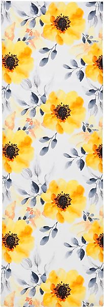 done. Tischläufer "Yellow Roses, mit Rosenmotiv" Digitaldruck, Maße ca. 45x günstig online kaufen