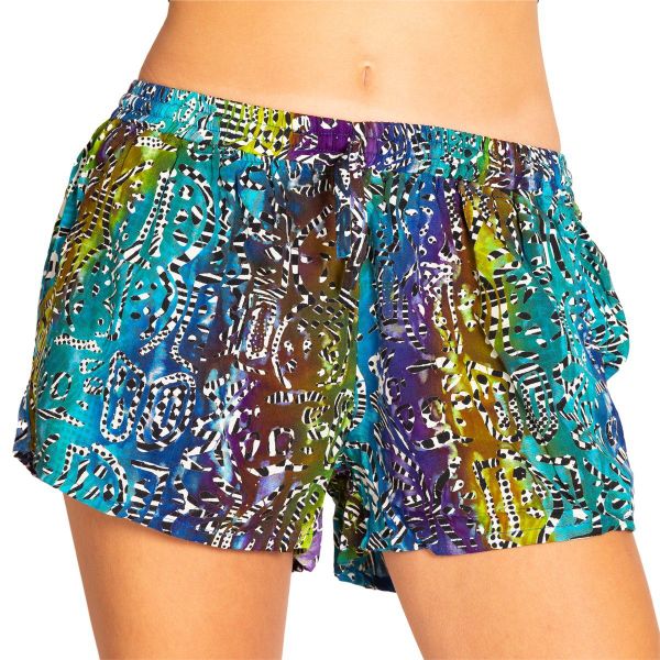 PANASIAM Shorts Damen Shorts Wachsbatik für günstig online kaufen