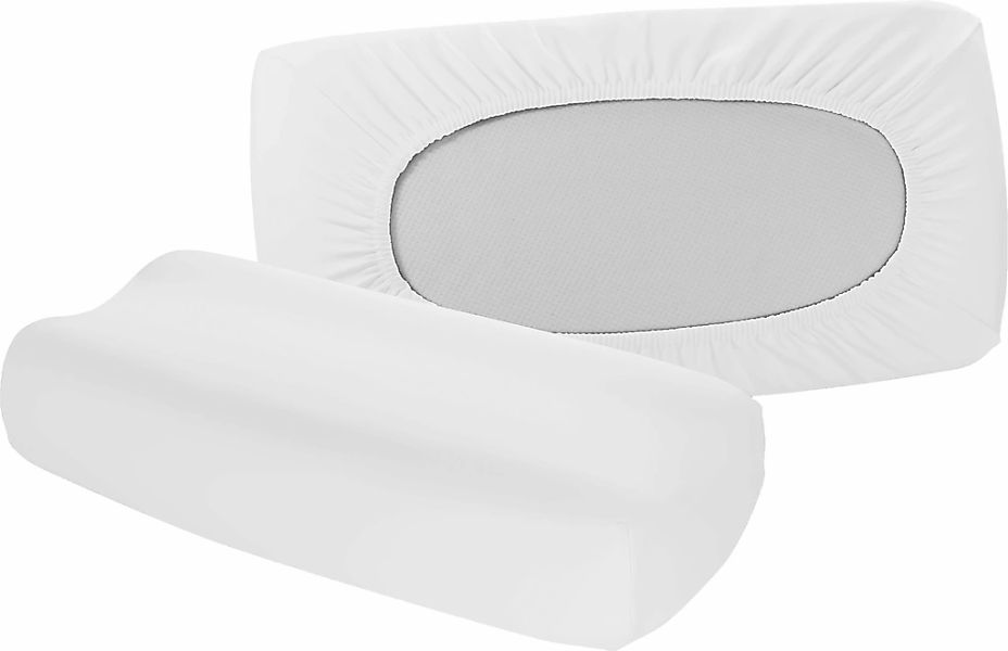 fleuresse Kissenbezug "Vital comfort" Baumwolle-Elasthan Kissenbezug, 40x60 günstig online kaufen