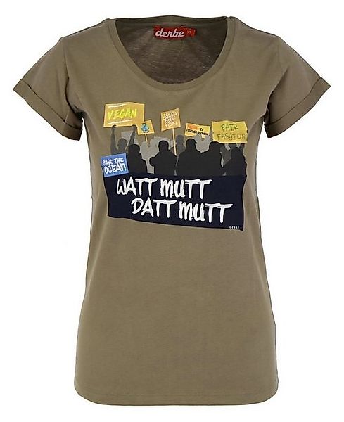 Derbe Print-Shirt Watt Mutt (1-tlg) günstig online kaufen