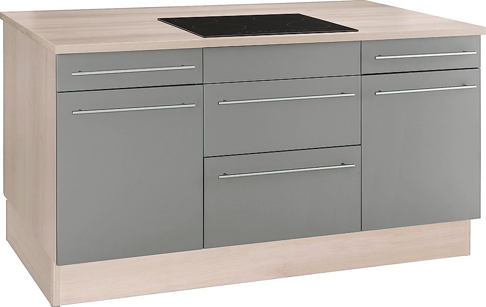 OPTIFIT Kücheninsel "Bern", Stellbreite 160x95 cm mit höhenverstellbaren Fü günstig online kaufen