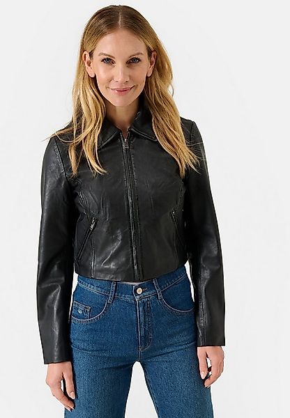 RICANO Lederjacke Mia Hochwertiges Lamm-Nappa Leder günstig online kaufen