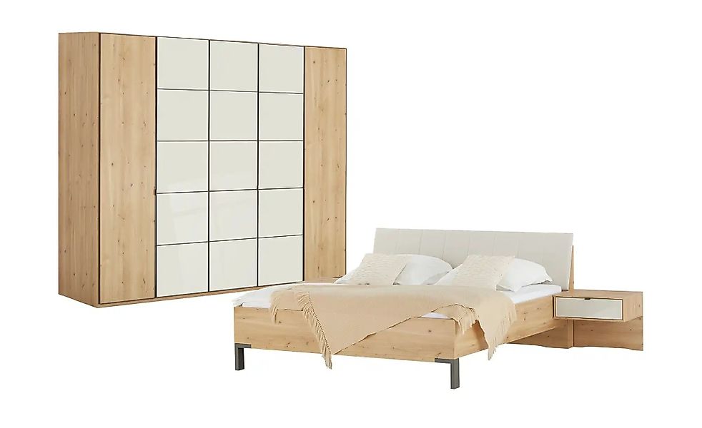 uno Komplett-Schlafzimmer  Nefi ¦ holzfarben Komplett-Schlafzimmer - Höffne günstig online kaufen