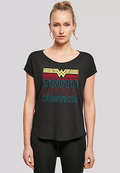 F4NT4STIC T-Shirt "DC Comics Wonder Woman 84 Truth Love And Justice", Print günstig online kaufen
