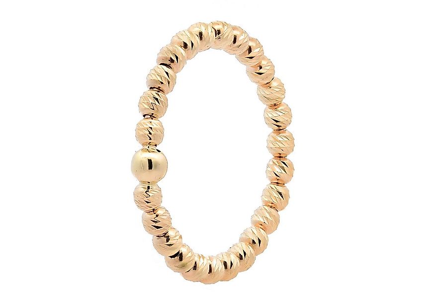 HOPLO Goldring Goldring Ring Kügelchen diamantiert 2,2 mm 585-14 Karat Gold günstig online kaufen
