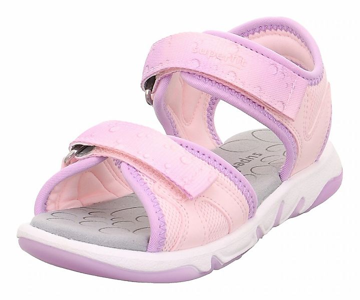 Superfit Sandale "PEBBLES WMS: mittel" Sandalette mit süßem Glitzerverschlu günstig online kaufen