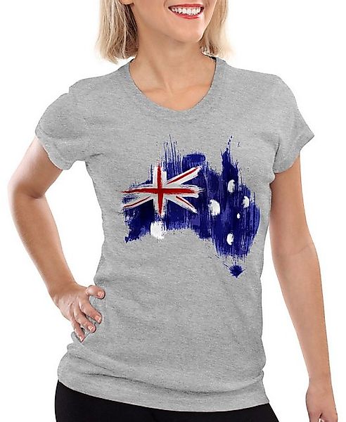 style3 T-Shirt Flagge Australien Fußball Sport Australia WM EM Fahne günstig online kaufen