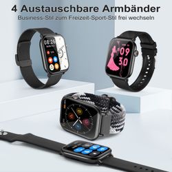 BRAIDOL Armband Smartwatch-Armband 22mm Uhrenarmband für günstig online kaufen