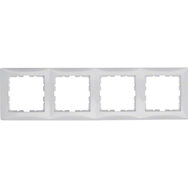 Berker Rahmen 4f. pws/gl senkrecht/waagerecht 10148989 günstig online kaufen