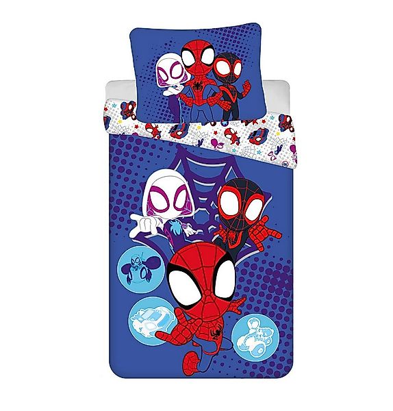 MARVEL Bettwäsche Wendebettwäsche Spidey Amazing Friends 140x200 cm, 70x90 günstig online kaufen