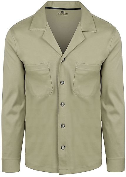 DESOTO Hemdjacke Jersey Grün - Größe M günstig online kaufen