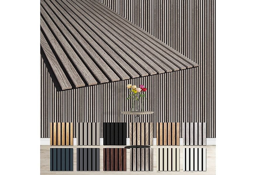 Hexim Wanddekoobjekt AP07 (Akustikpaneele 278x60cm Holz Comfort - flexible günstig online kaufen