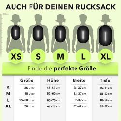 Coonoor Rucksack-Regenschutz Regenschutz für Rucksäcke mit günstig online kaufen